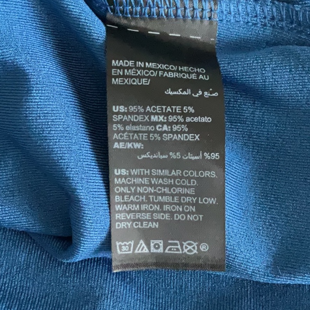 Chico's Deep Blue Tank Top - Picture 5 of 6